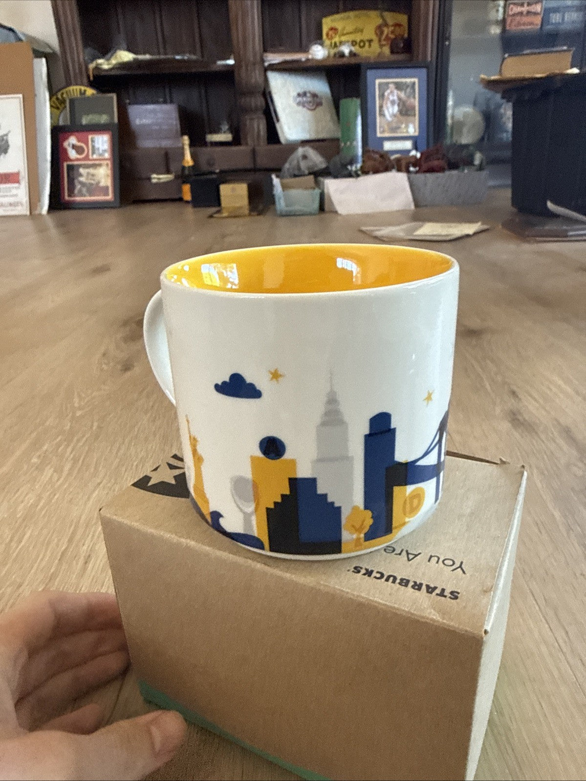 Starbucks New York, NY You Are Here Collectors Coffee Tea Mug New With Box 4