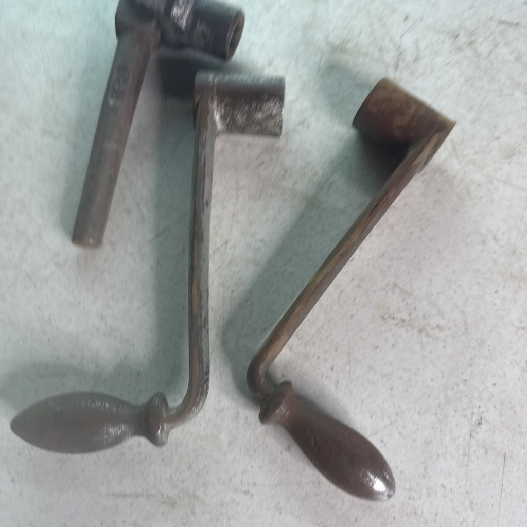 MACHINIST OkCbA LATHE MILL Machinist Balcrank Kurt Vise Handle Hand Crank Lot8