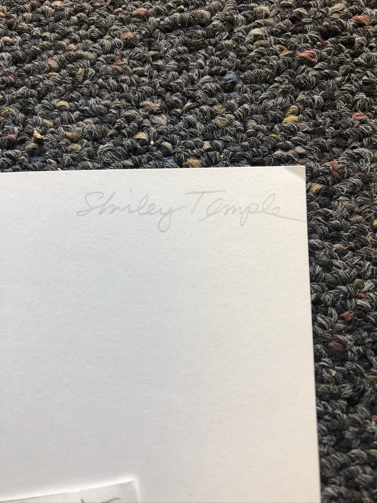 Rare Original Unpublished Early Photo Of Shirley Temple Black/white 6”x5”8