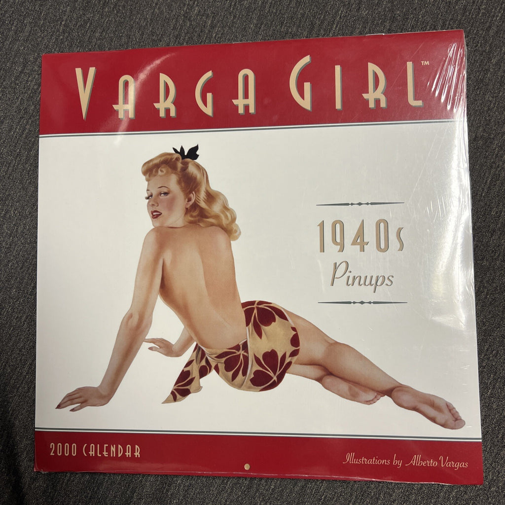 Varga Girl 1940 Pin Up Illustrations 2000 Calendar Sealed 0