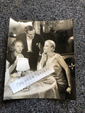 RARE Original Photo Of Ann Harding & Basil Rathbone 7.5”x6” Candid Shot0
