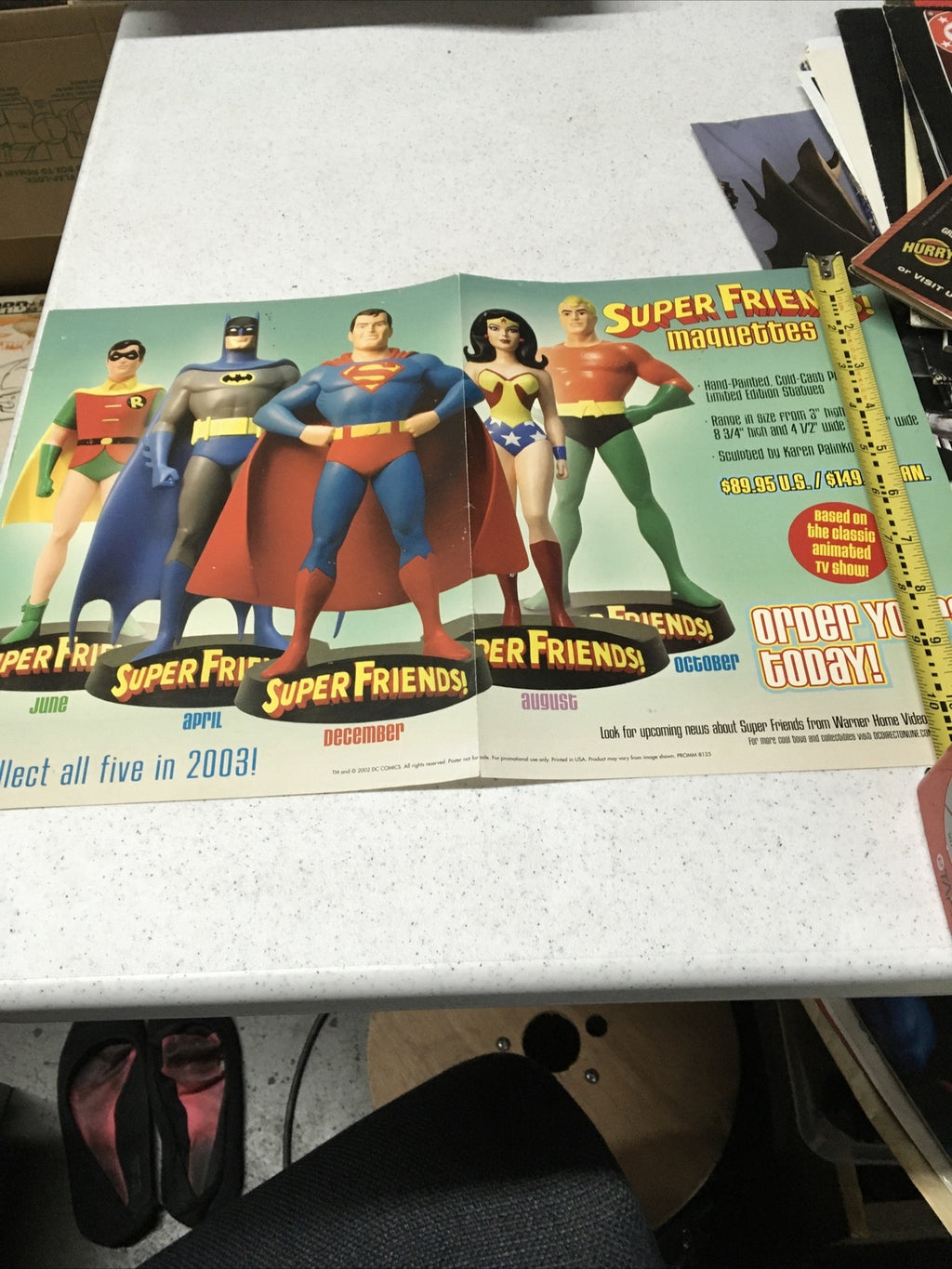 SupEr Friends Wonder Woman Animated Maquette Superfriends 2003 Promo Poster3
