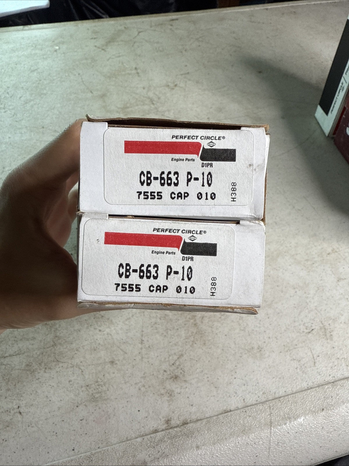 NOS 8 Pairs Perfect Circle CB-663 P-10 Engine Connecting Rod Bearings0