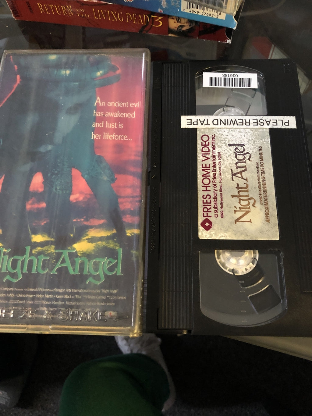 NIGHT ANGEL - VHS - (1990) - HORROR - FRIES HOME VIDEO -2