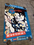 #162 1989 Rolling Stones “Terrifying”  MTV Record Store Promo Poster 23” X 33”0