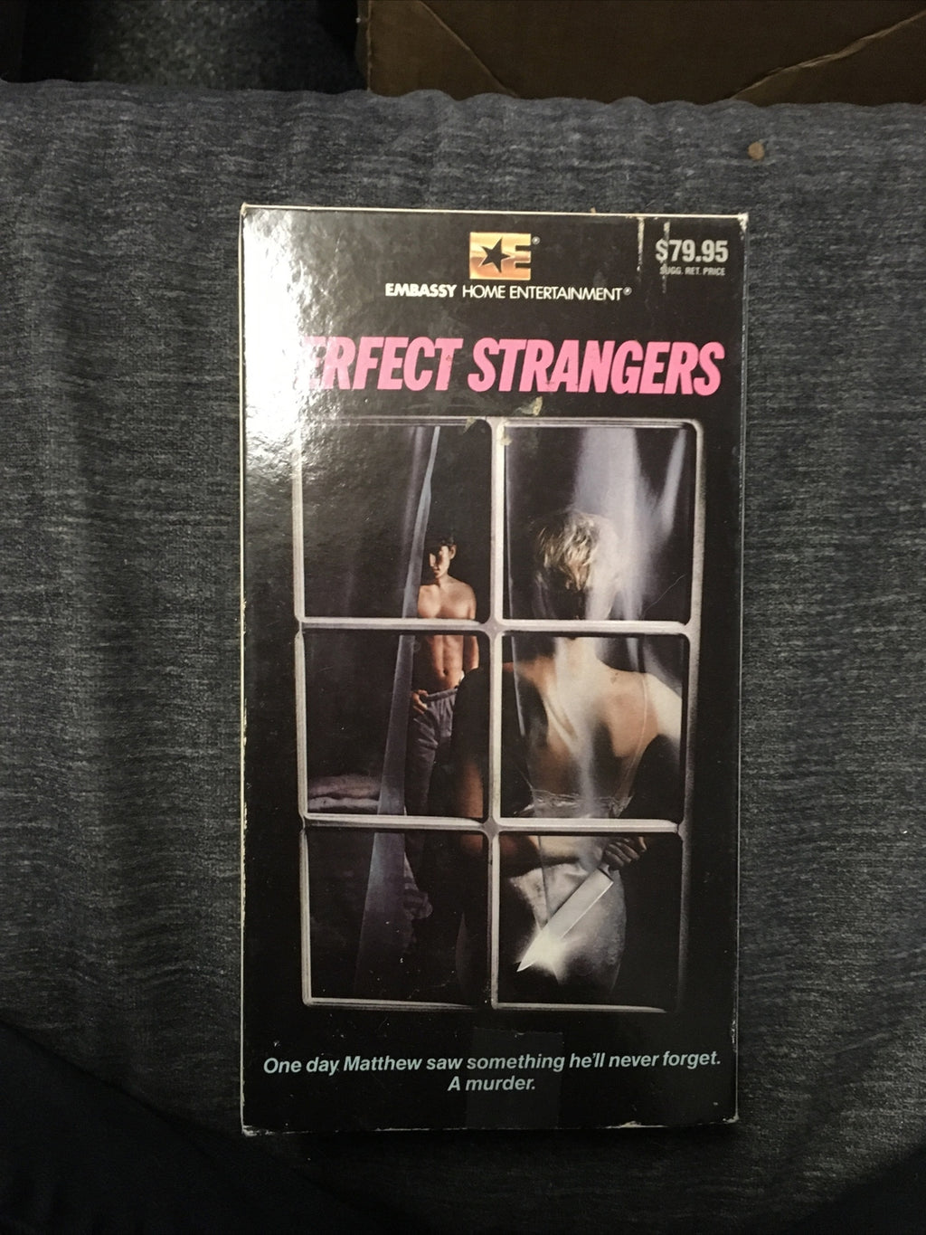 Rare Horror Perfect Strangers VHS Anne Carlisle Slasher Flick B List Movie0