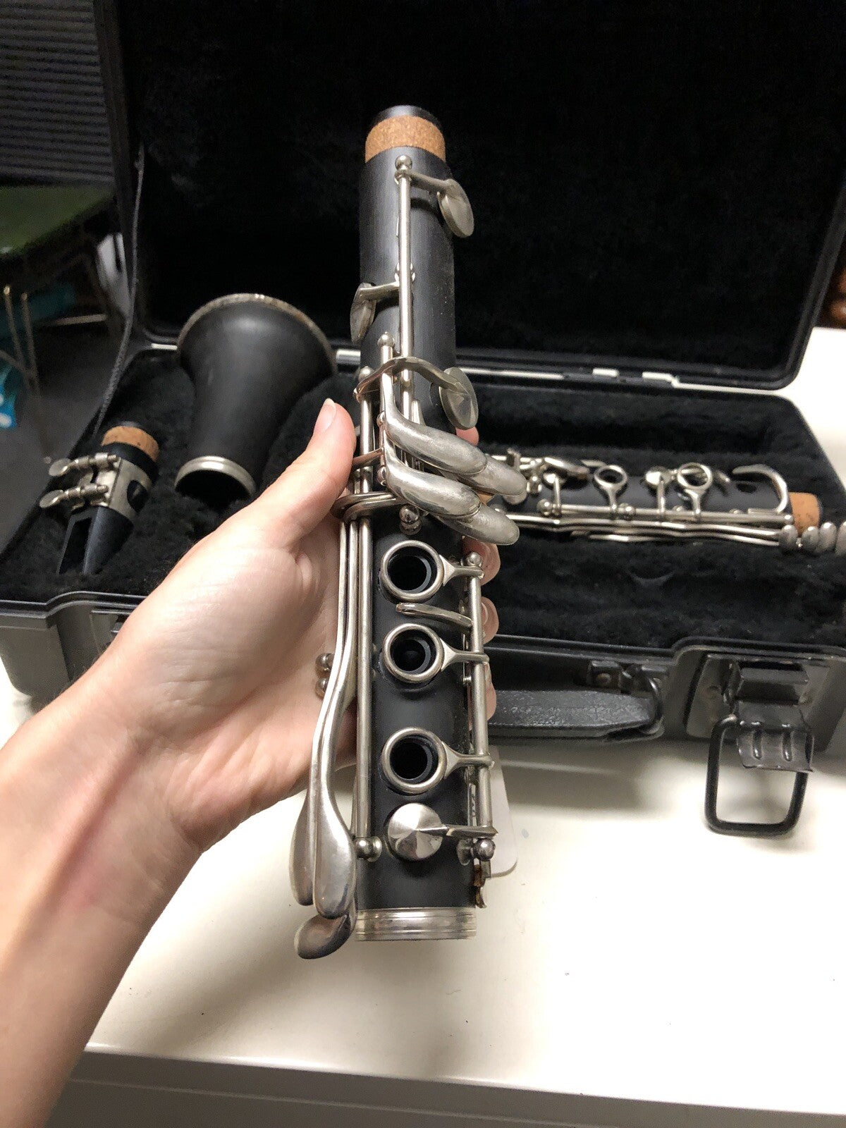 A24 Vintage EM Winston Student Clarinet With case Student Instrument Tag On7