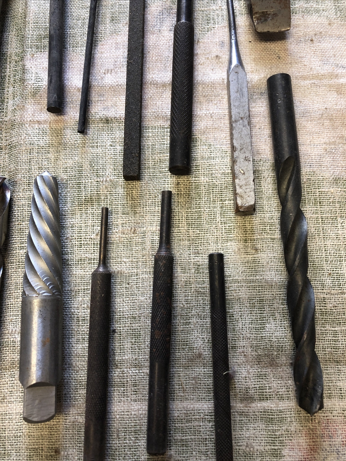 Vintage Mixed Lot Of 21 Tools Hargrave Threadit Etc. Drill Bits2