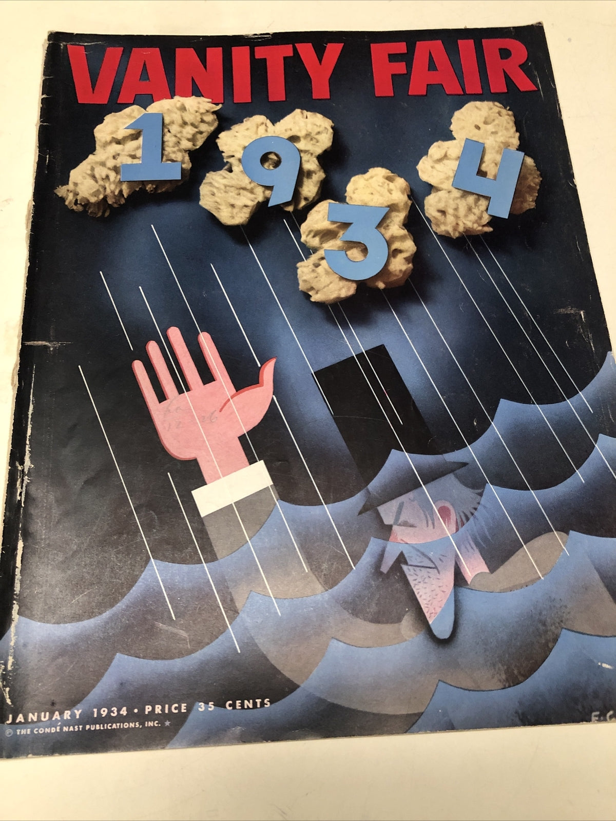 Lot 4: VANITY Fair 1932-1935 Vintage Magazines From WW2 Women’s History4