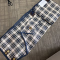 SmartPak Equine Deluxe Stable Sheet - 80” Navy Plaid New Vintage0