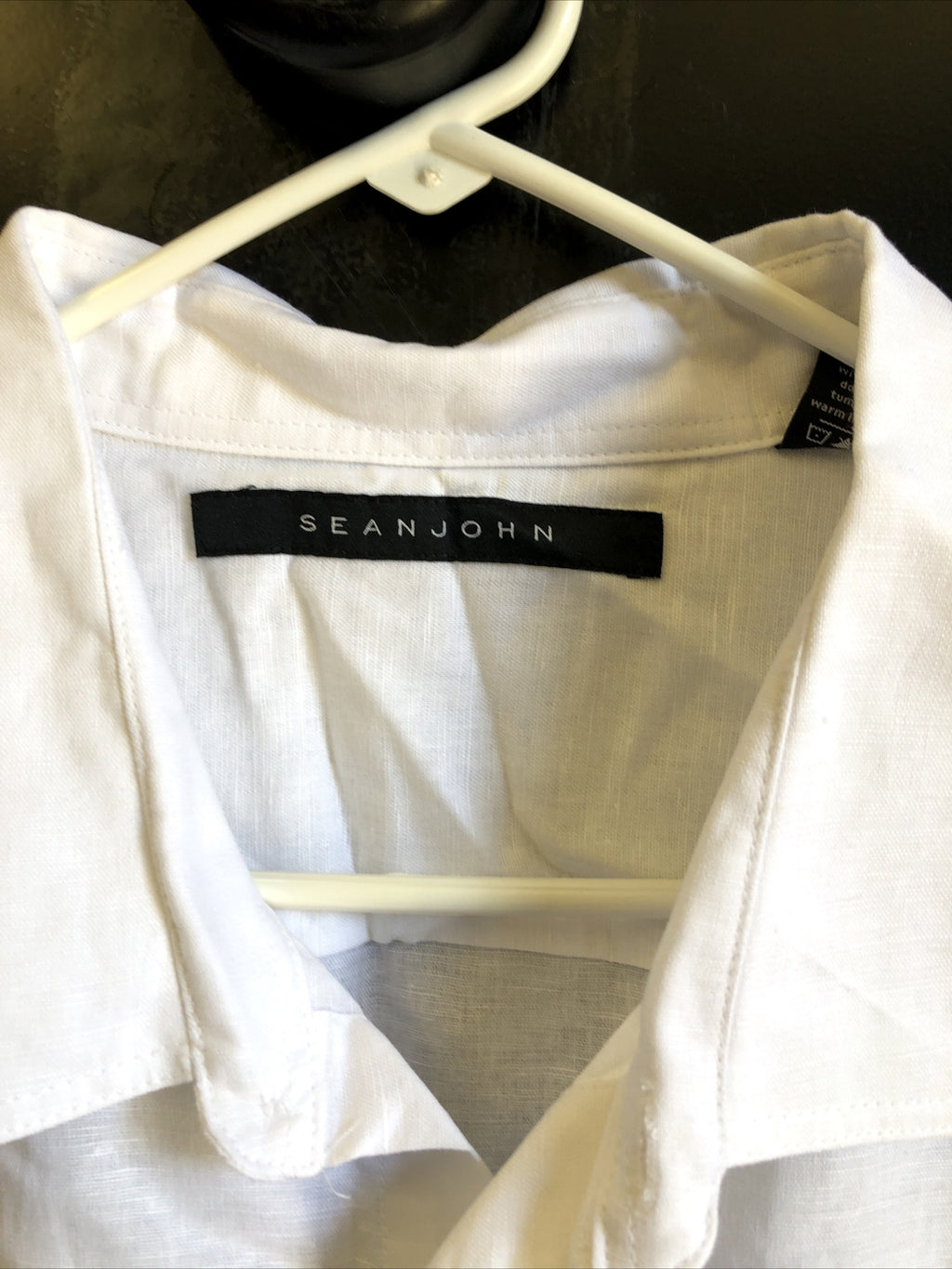 Sean John White Short Sleeve Button Up NOS Size 3XL2
