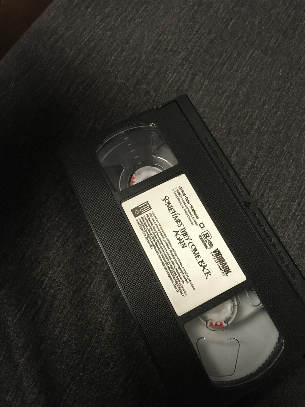 Rare SOMETIMES THEY COME BACK AGAIN Vhs Tape 1996 Cult Horror Thriller B List3