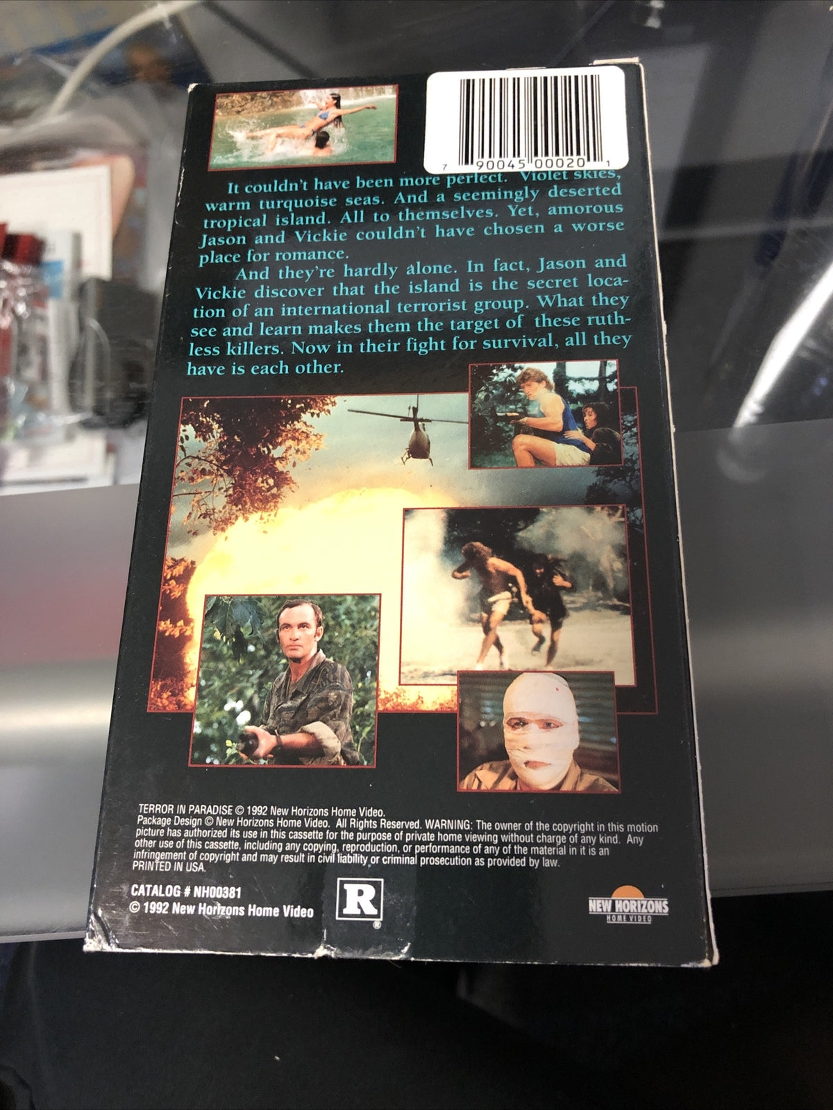 Terror In Paradise VHS Screener Rare OOP 19951