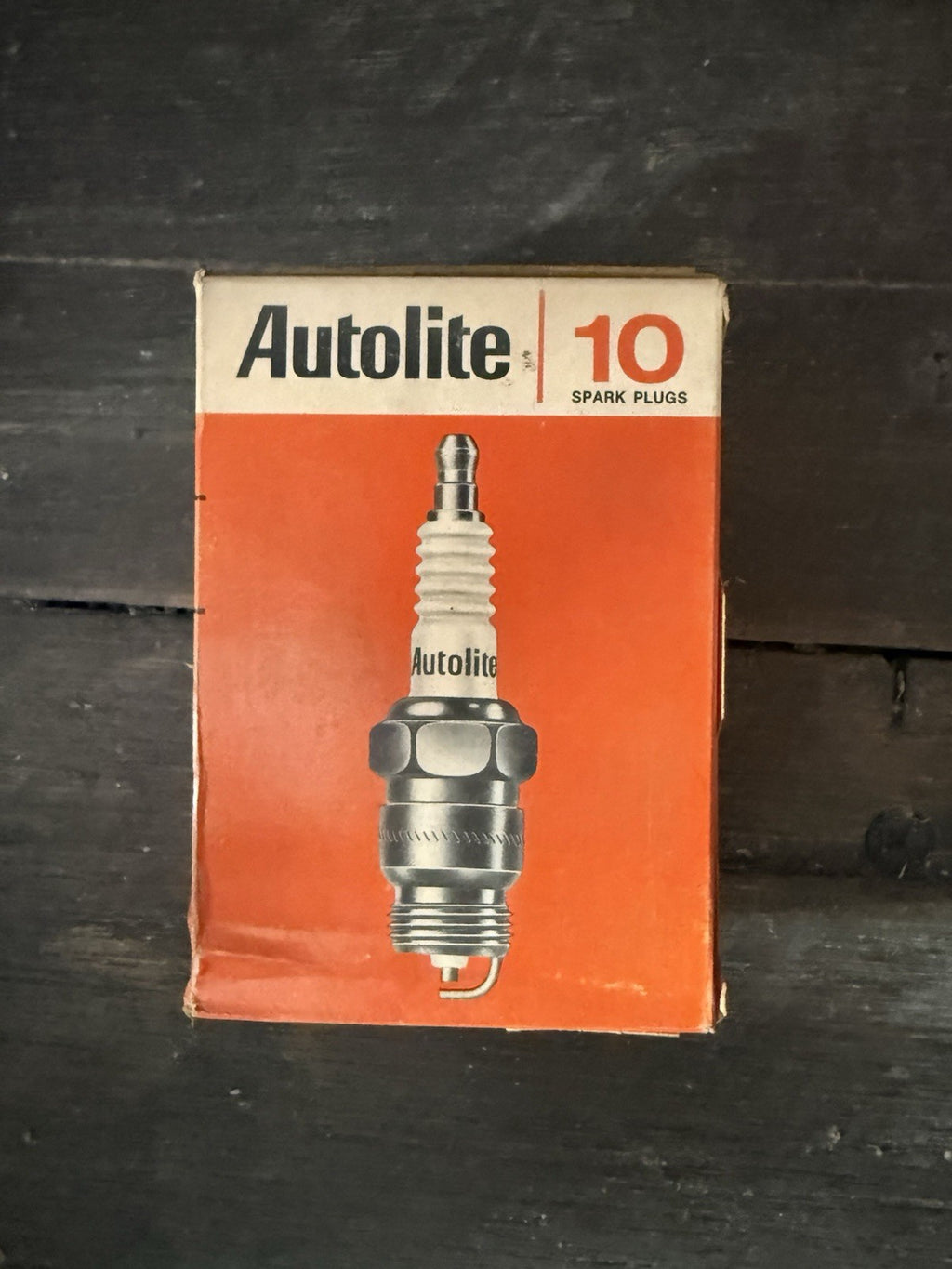 NOS Vintage Autolite 106 Spark Plugs Box of 10 Replaces Champion1