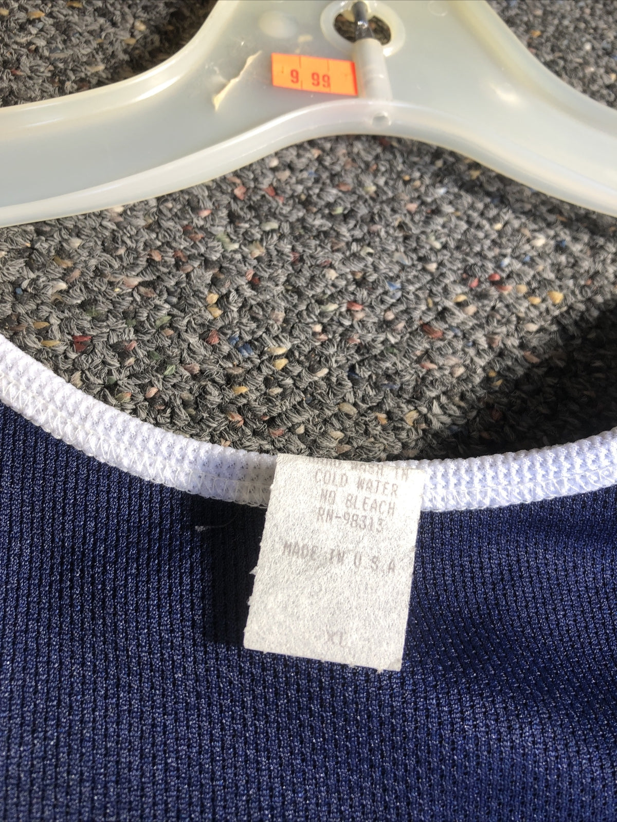 Vintage 90’s NOS TOMMY SPORTS Mesh Jersey Size XL2