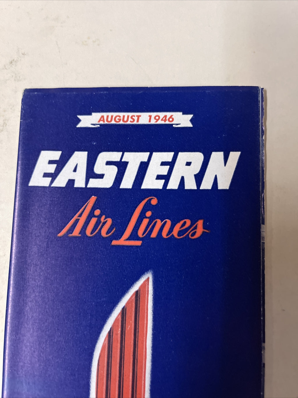 Eastern Air AIRLINE August 1946 TIMETABLE SCHEDULE Brochure flight cover1