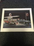 JACK SCHMITT “Night Shift” Signed 1990 - 14”X11”0