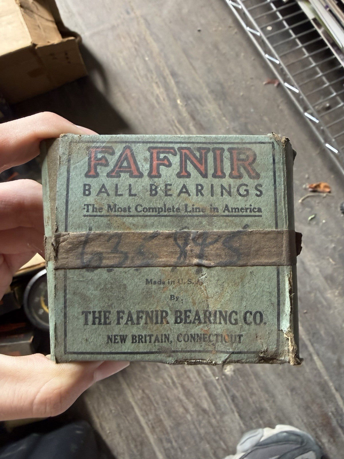 Vintage Fafnir 635895 Ball Bearing New Old Stock NOS Made in USA NIB0