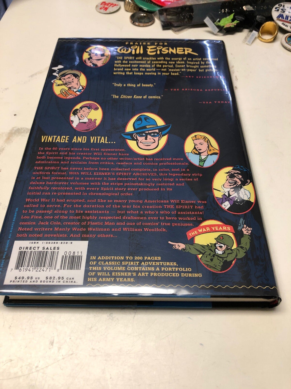 The Spirit Archives Vol. 8 Will Eisner DC Comics Hard Cover HC Brand New2