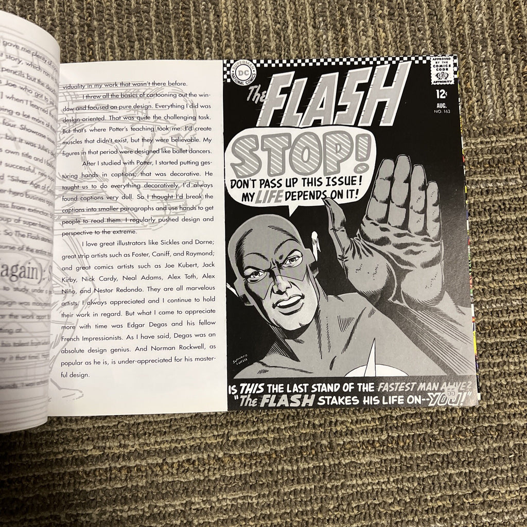 The Amazing World of Carmine Infantino Comic Art Book Novel1