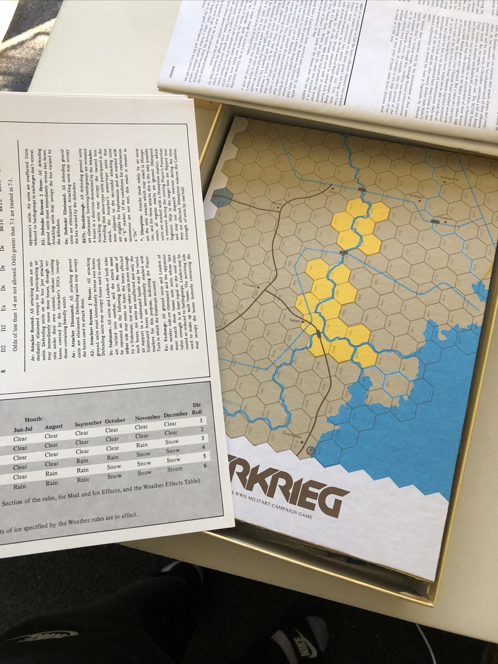 Avalon Hill Panzerkrieg WWII von Manstein & HeeresGruppe Sud Aug 1941-Mar 19412