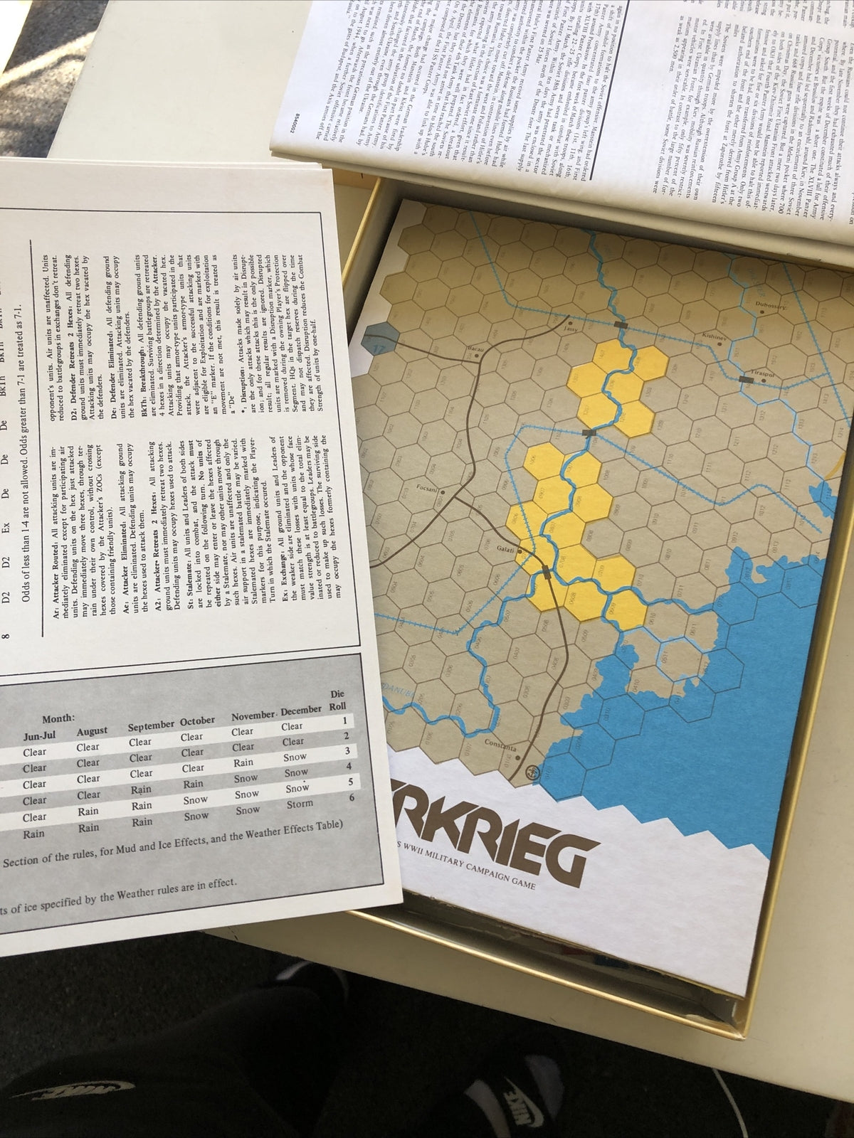 Avalon Hill Panzerkrieg WWII von Manstein & HeeresGruppe Sud Aug 1941-Mar 19412