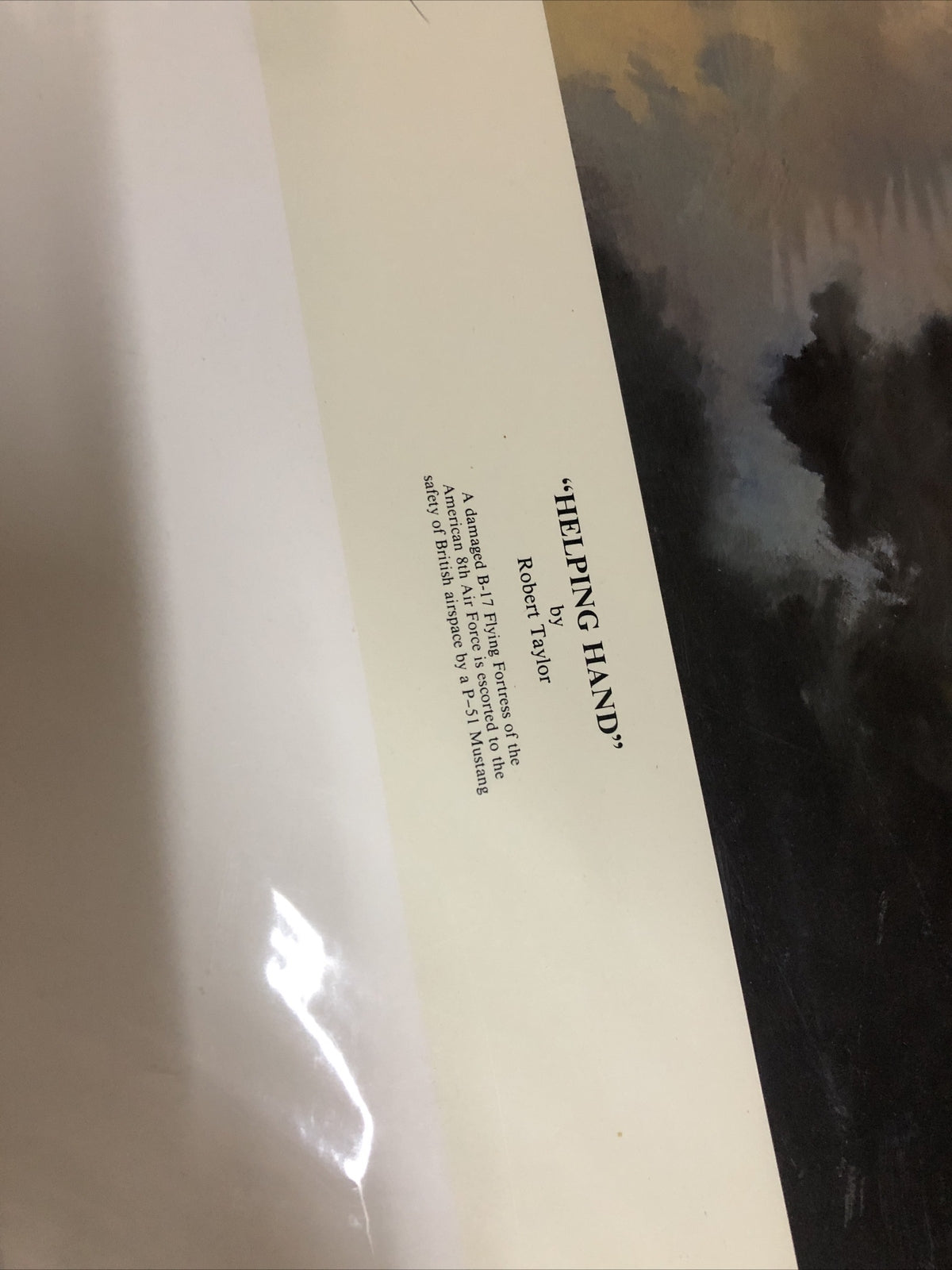 HELPING HAND by Robert Taylor - Signed And Numbered 708/1250 - 33”x23.5”6