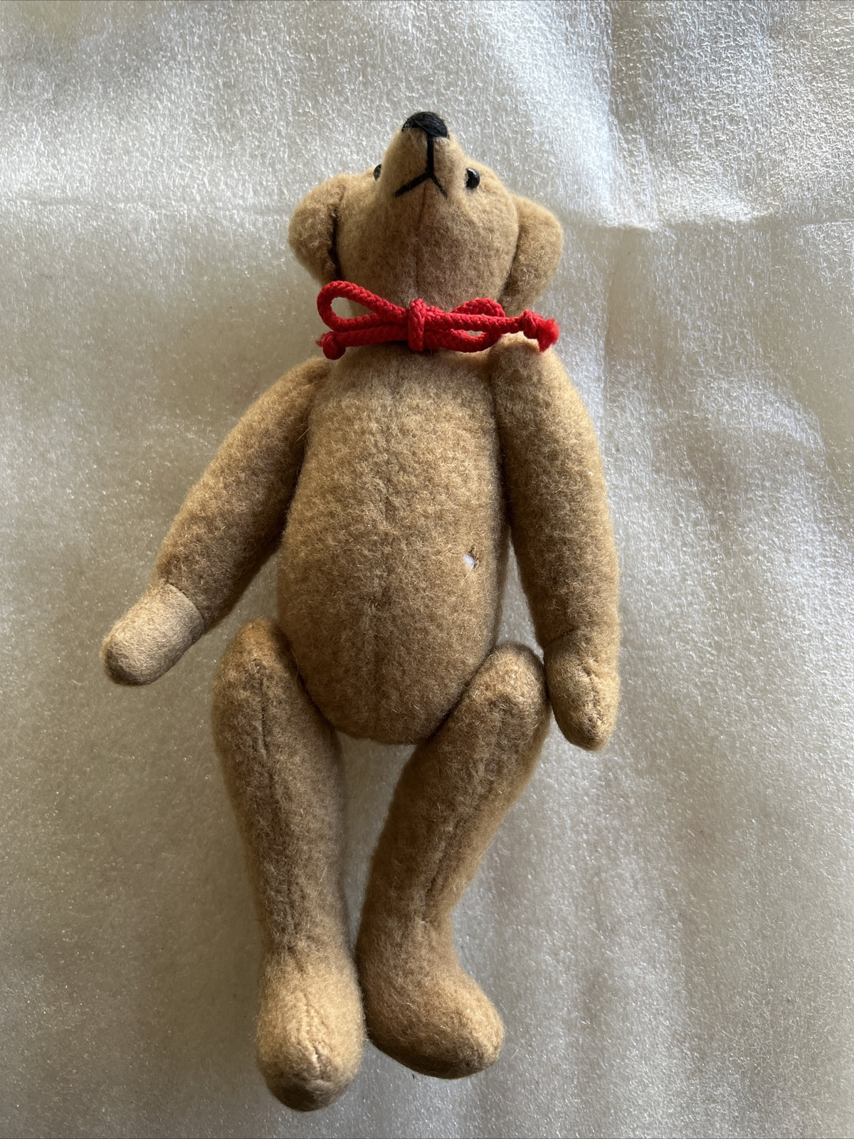 Cute Hand Made Vintage Bear 9” Steiff Style Felt1