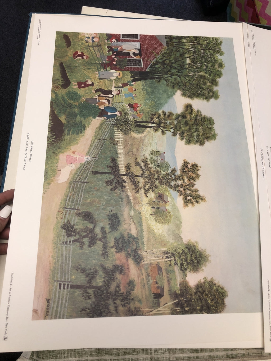 Vintage Grandma Moses Prints Set of 8 Portfolio John Canady 1950's5