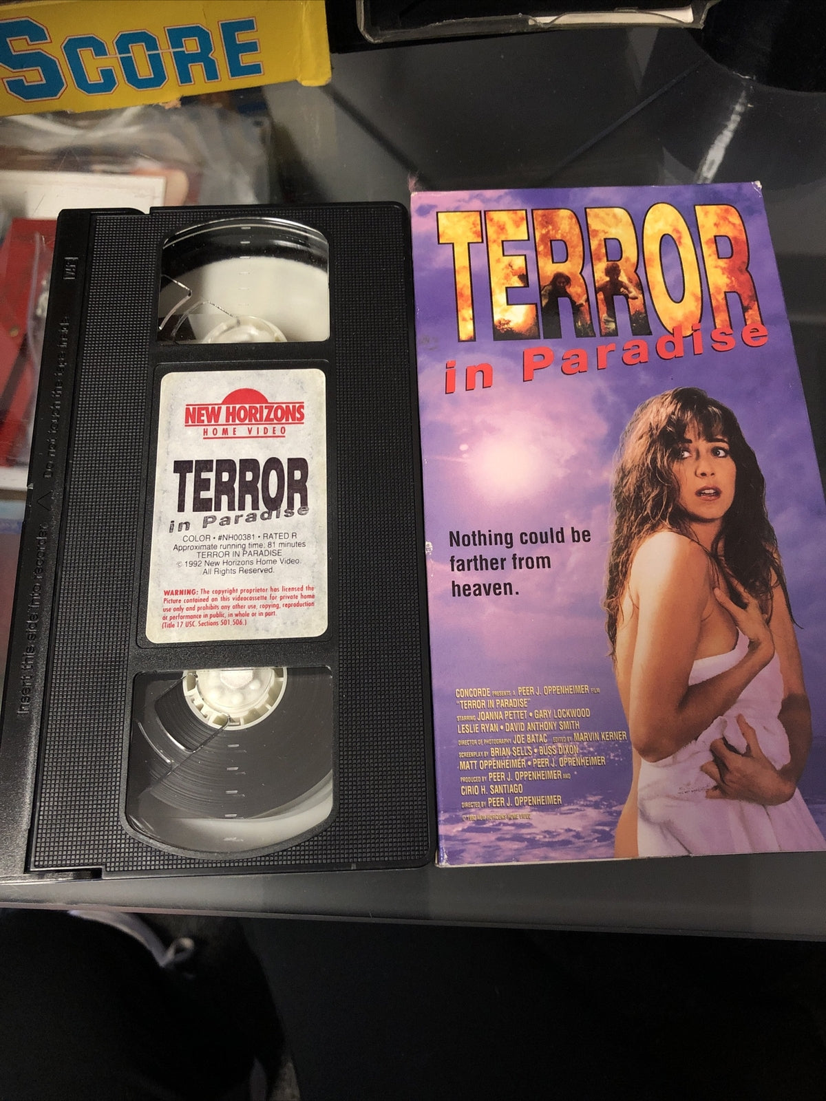 Terror In Paradise VHS Screener Rare OOP 19953
