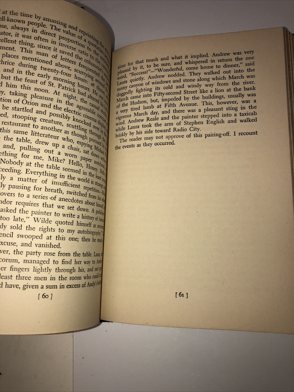 Vintage 1947 AURORA DAWN Hardcover Book First Printing Herman Wouk4