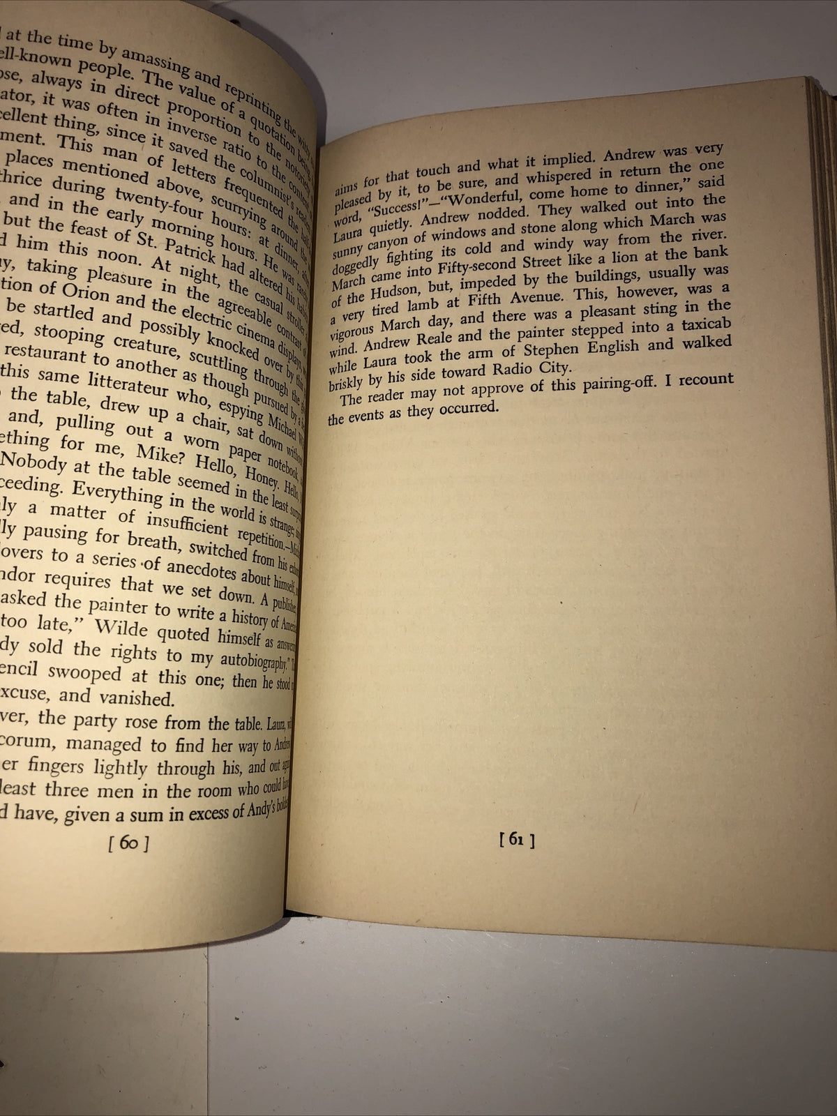 Vintage 1947 AURORA DAWN Hardcover Book First Printing Herman Wouk4