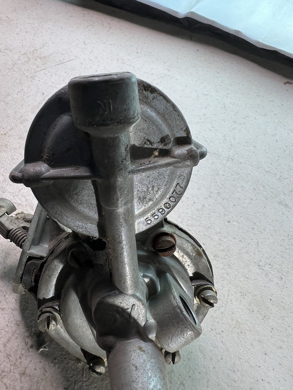 Vintage AC Fuel Pump w/ Glass Bowl – Made in USA – Model 55990022