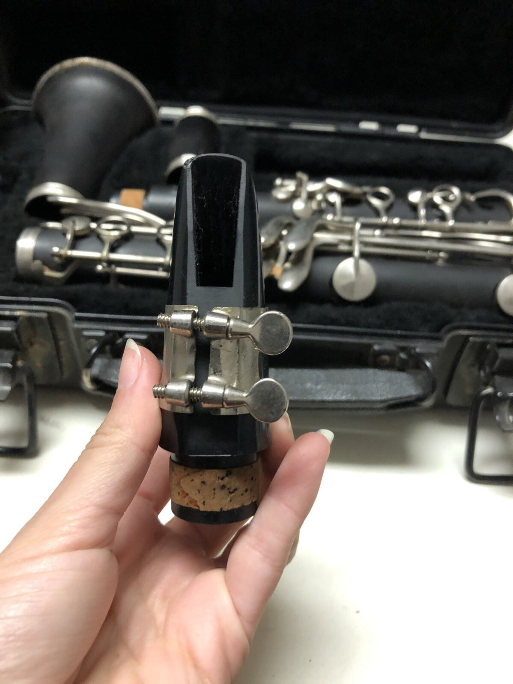 A24 Vintage EM Winston Student Clarinet With case Student Instrument Tag On2