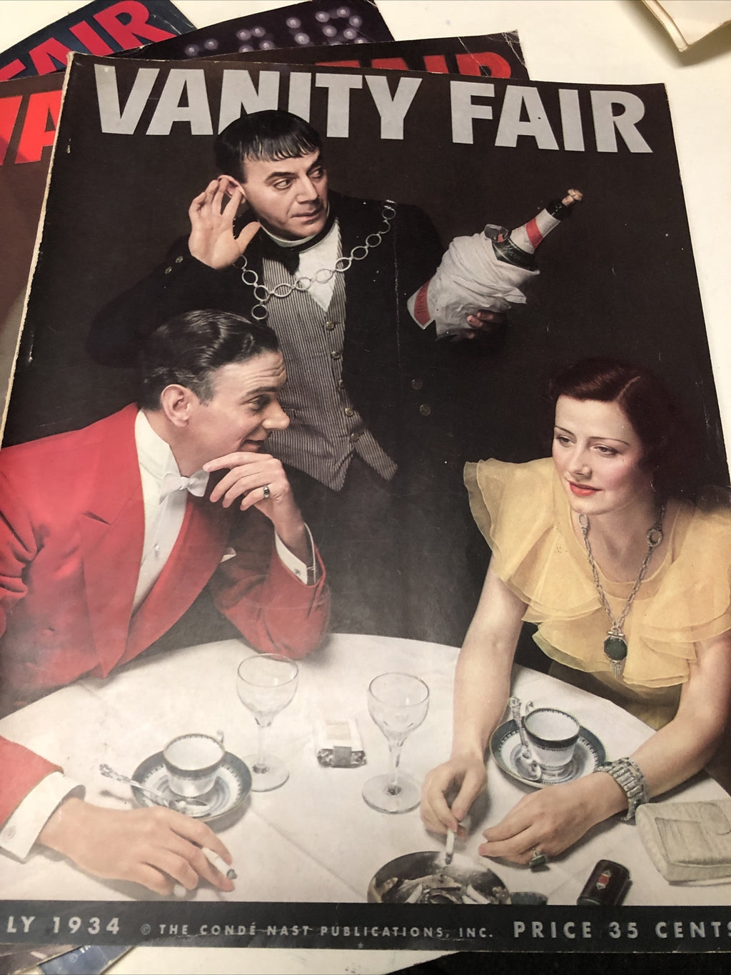 Lot 4: VANITY Fair 1932-1935 Vintage Magazines From WW2 Women’s History1