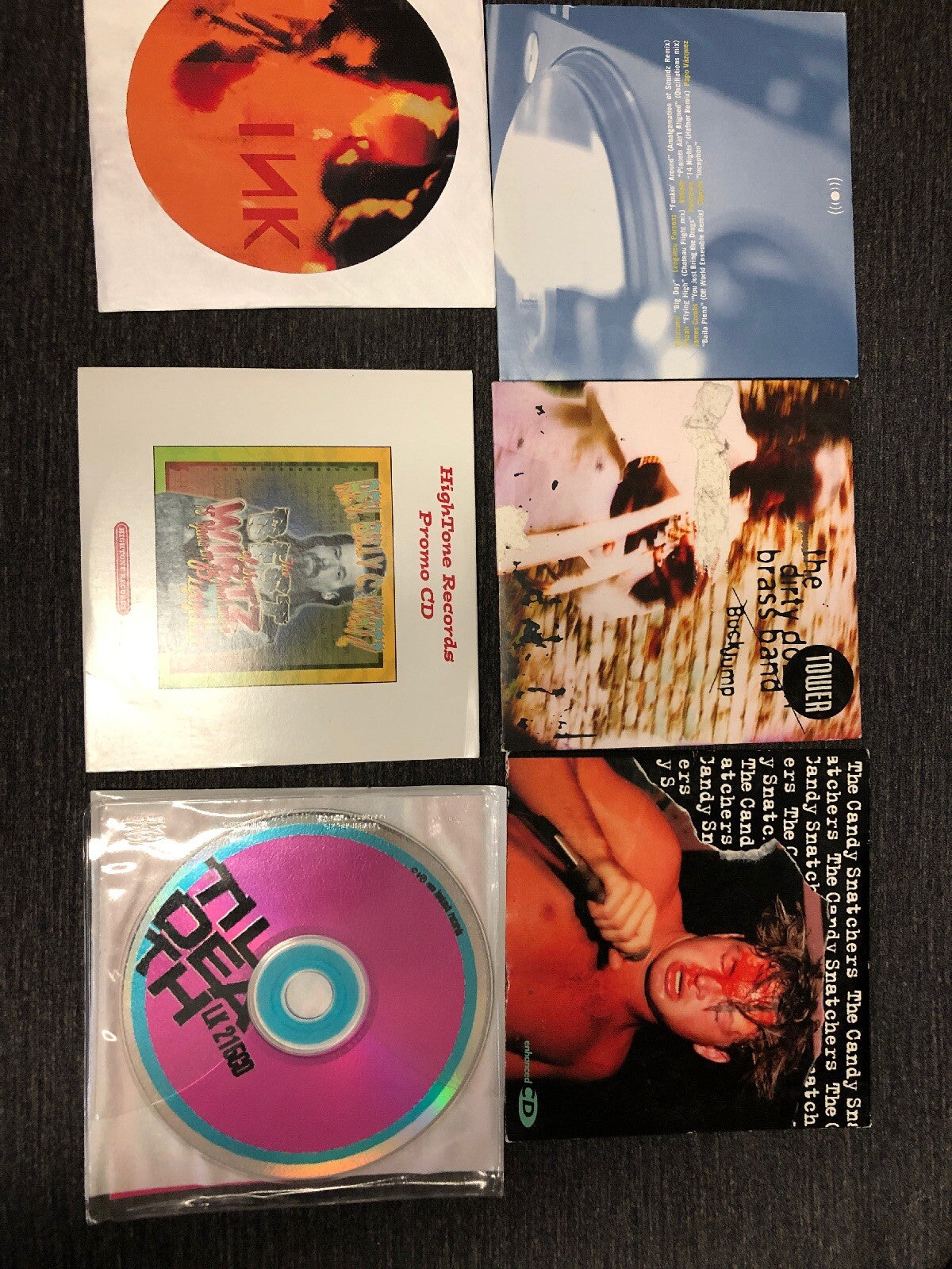 Lot Of 6: Til Death, Ink, Billy Worts, Candy Snatchers, John Medeski, Puracane0