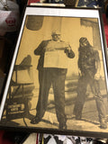 RARE original 1970 Anti war banks the coalition Berkley CA HIPPIE poster0