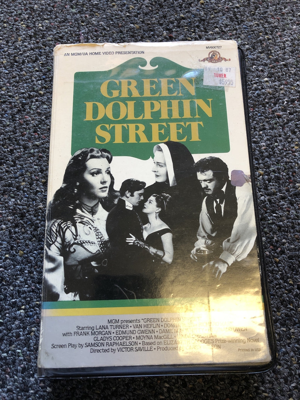lana turner GREEN DOLPHIN STREET van heflin     VHS VIDEOTAPE CLAMSHELL0
