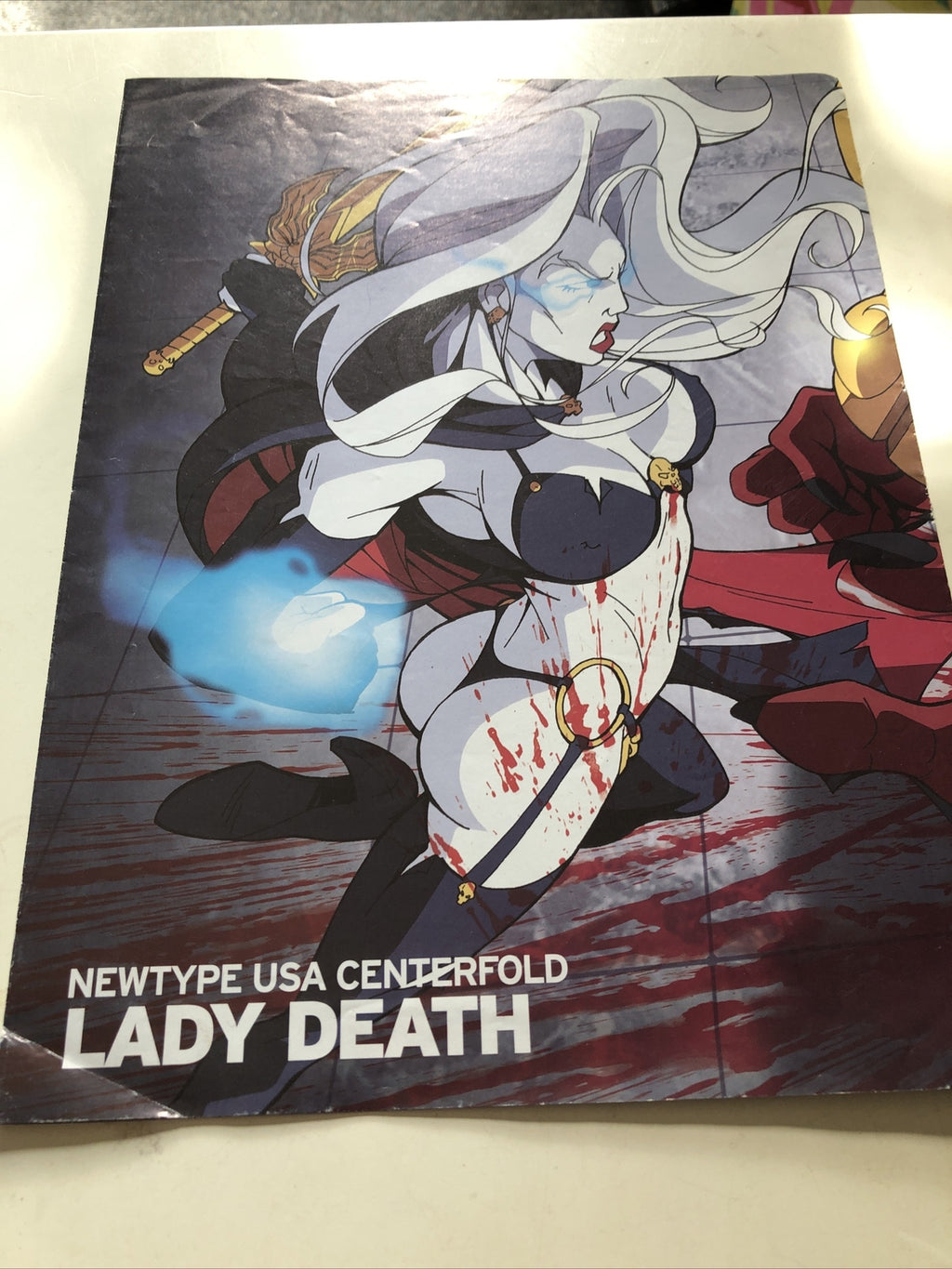 Lady Death Newtype USA Centerfold- Poster0
