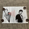 #155 1980 Daryl Hall And John Oates Record Store Promo Poster Voices 19 X 27”0