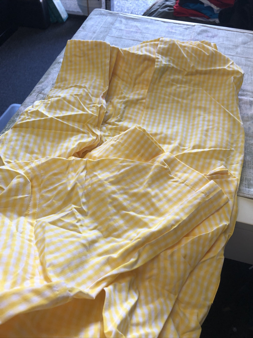 Men’s Izod Yellow Plaid Short Sleeve Shirt Size XXL Big & Tall NOS3
