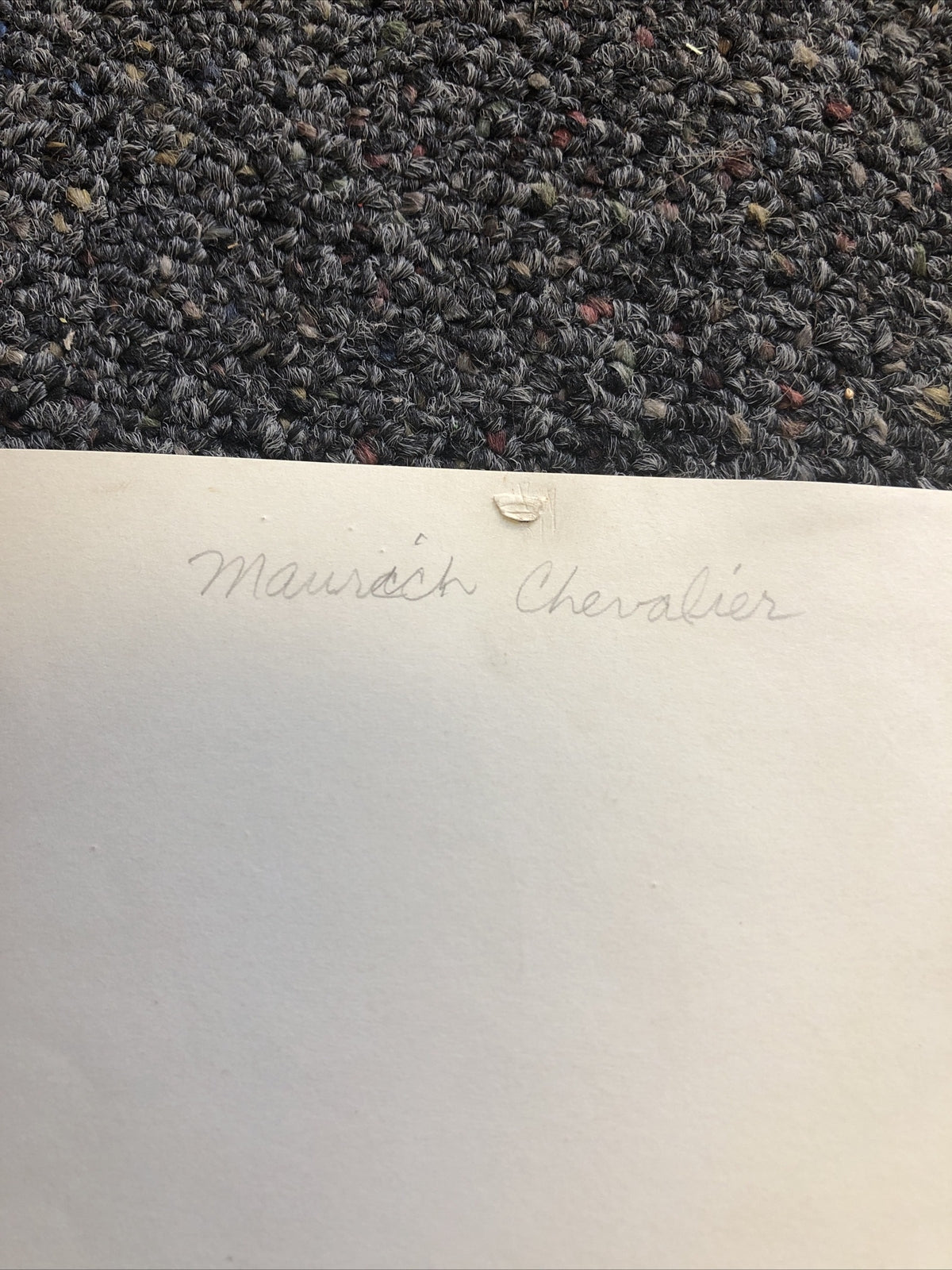 RARE Original Photo Of Maurice Chevalier Black/White 8”x6”8