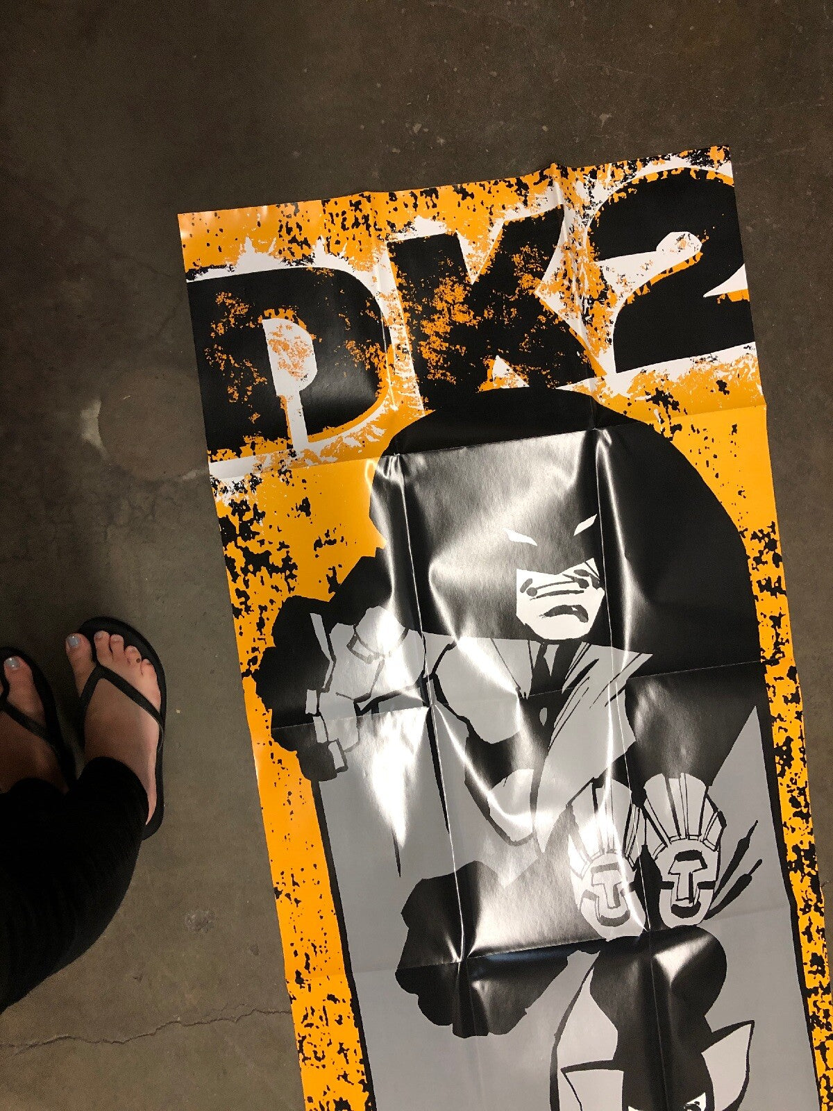 Batman Dark Knight2 DK2 Promo Displayposter 2001Frank Miller Lynn Varley DC Rare3