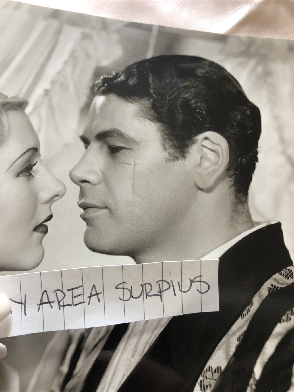 RARE Original Unpublished Photo Of PAUL MUNI (Scarface) 9.5”x7”8