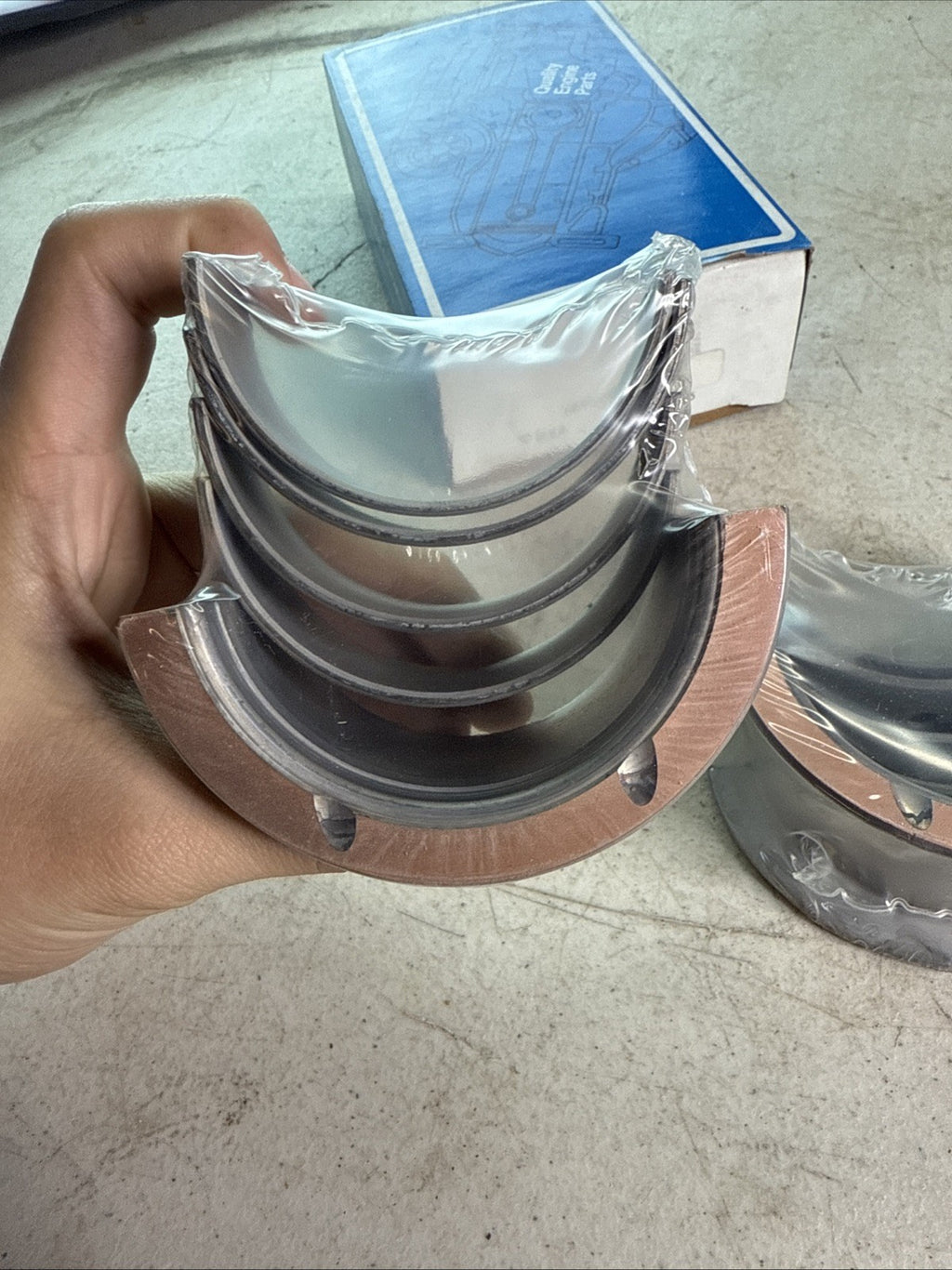 NEW Sealed Power KM412+001 Engine Crankshaft Bearings High Performance2