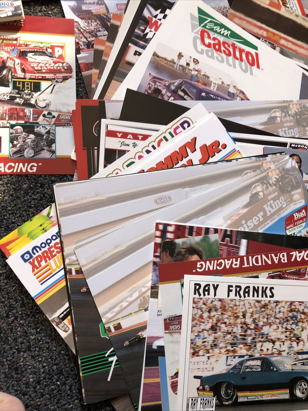 Rare Vintage 1993 NHRA Program Winston Drag2