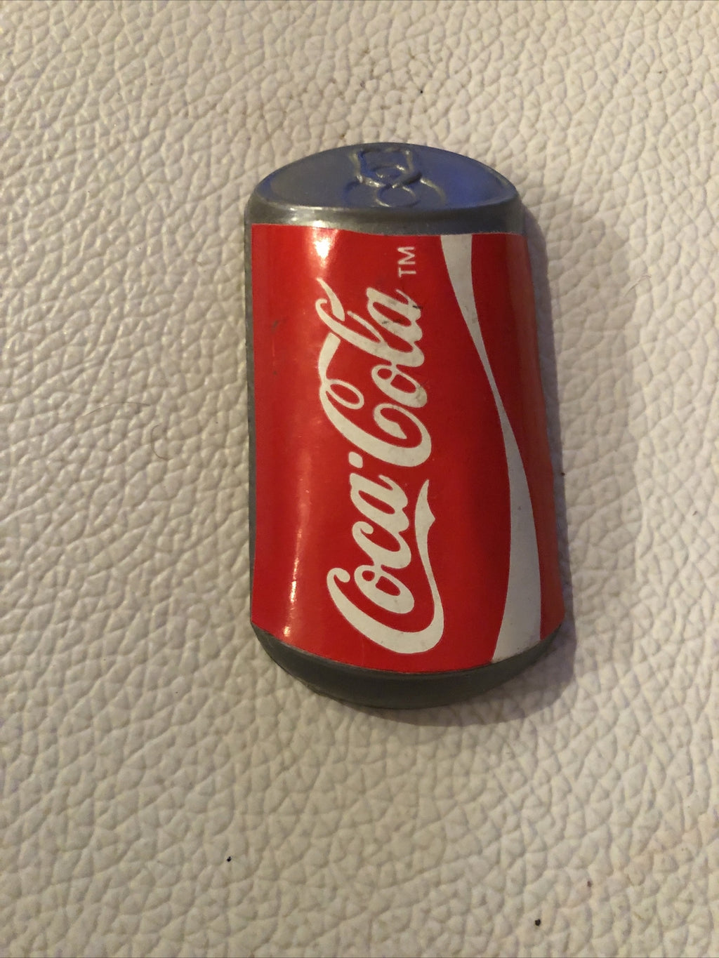 Vintage 1970s Coca Cola Can Liquid Refrigerator Magnet 2”0