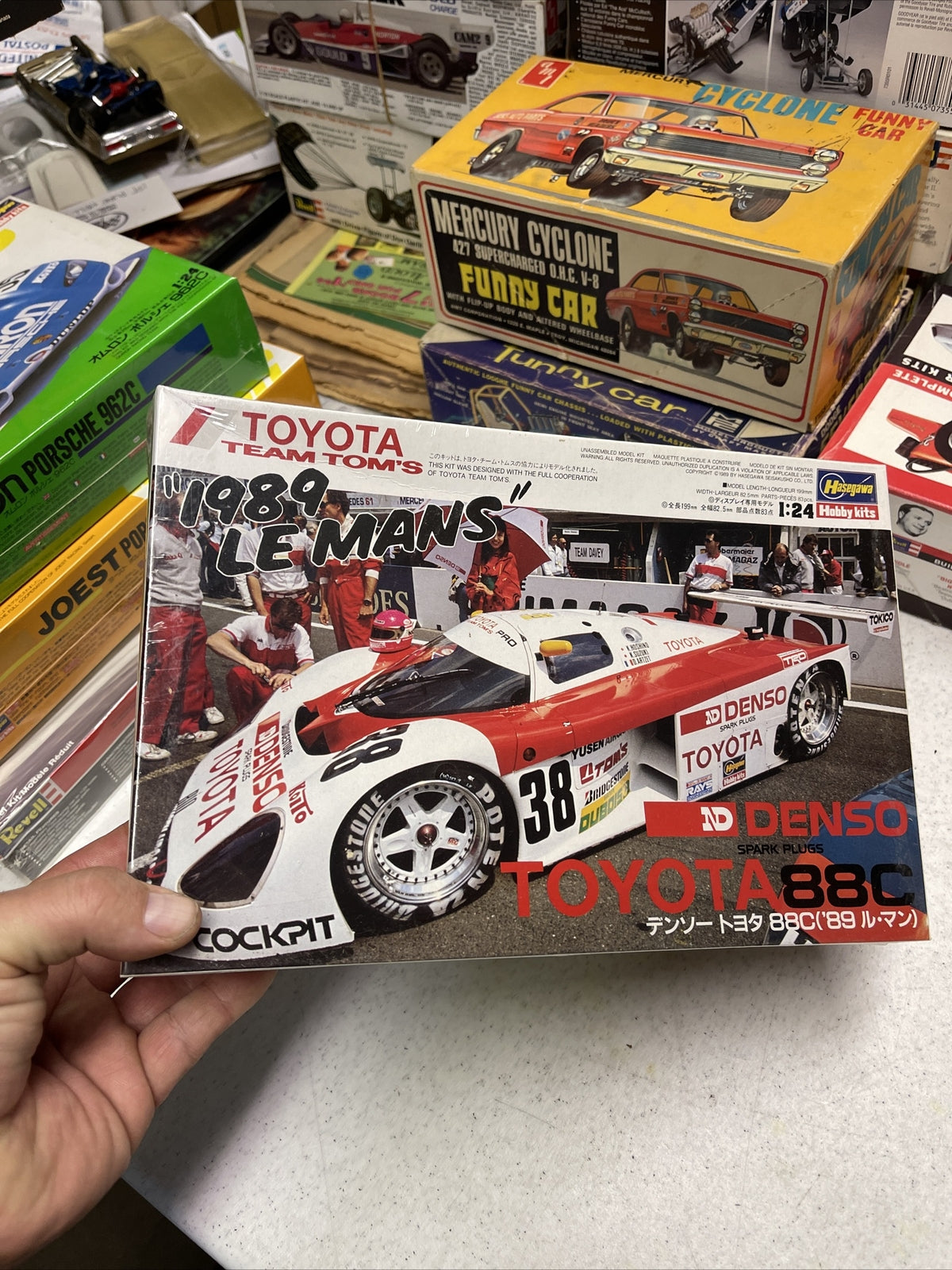 Hasegawa 1/24 TOYOTA 88C DENSO 89 LEMANS Sealed USA Seller0