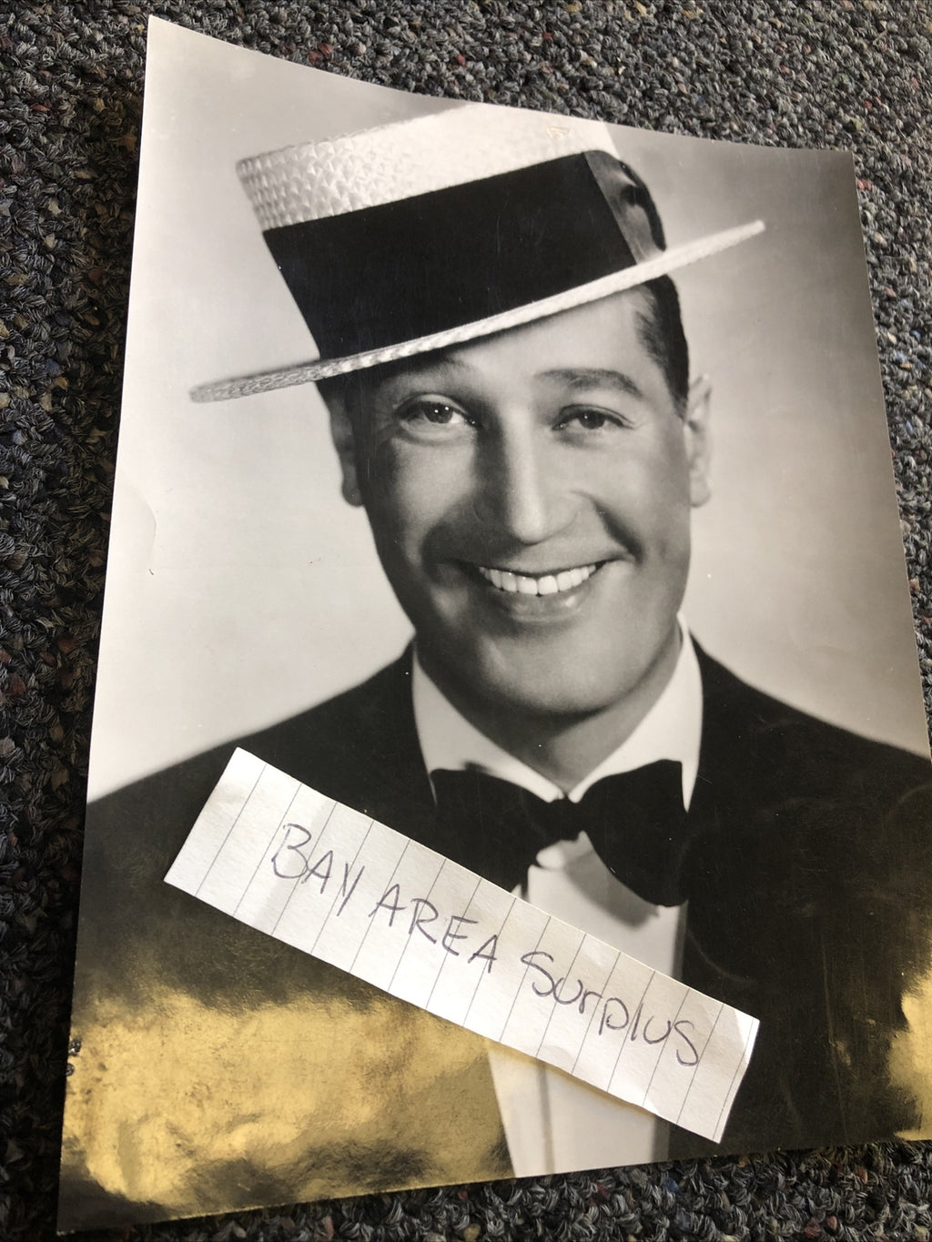 RARE Original Photo Of Maurice Chevalier Black/White 8”x6”1
