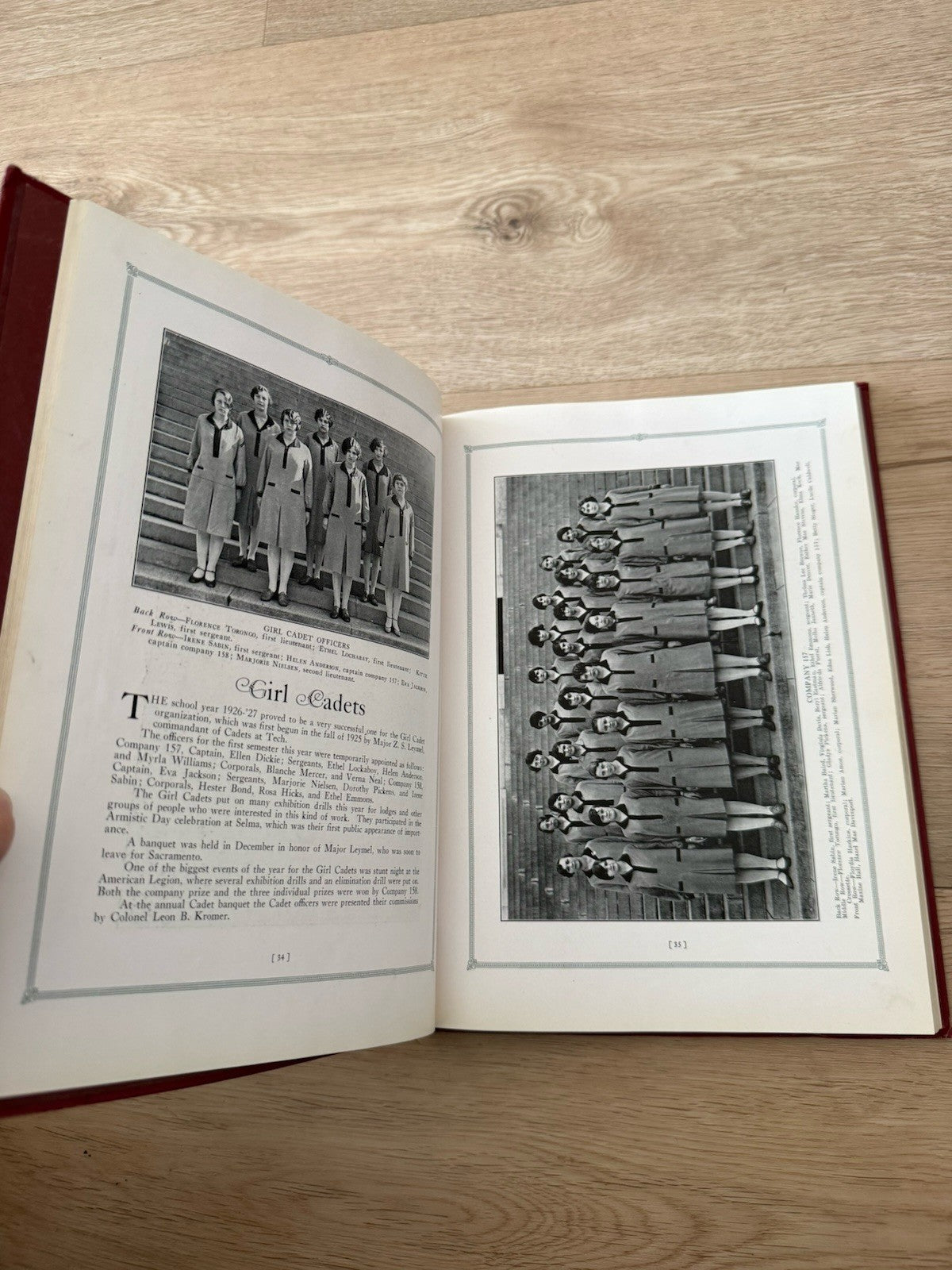 Antique 1927 Yearbook: Fresno Technical High School, Fresno, California3